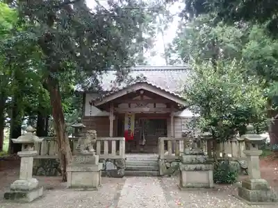 川田神社の本殿・本堂