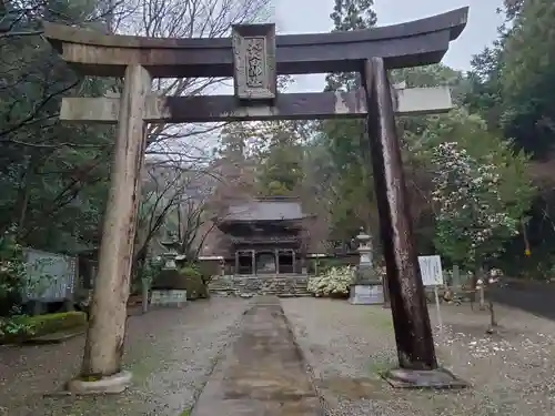 大矢田神社の鳥居