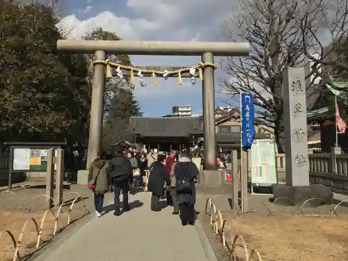 浅草神社の鳥居