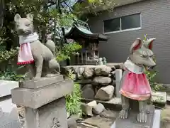 玉造稲荷神社の狛犬