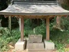 村檜神社の手水