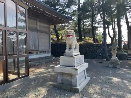 大湊神社（陸ノ宮）の狛犬