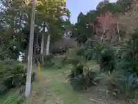 莫越山神社奥宮の周辺