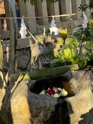 彦島八幡宮の手水舎