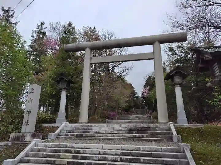 上川神社の鳥居