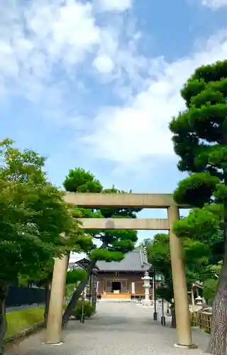 城南神社の鳥居