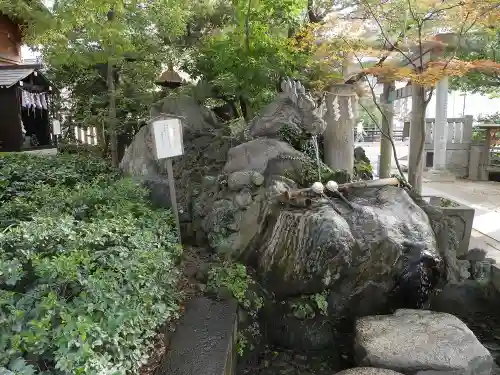 松戸神社の手水舎