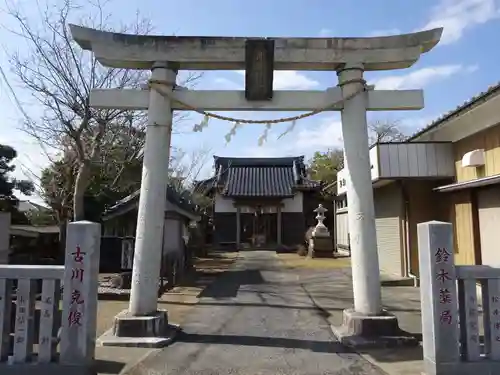 月讀神社の鳥居