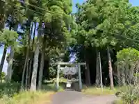 江場土神社の鳥居