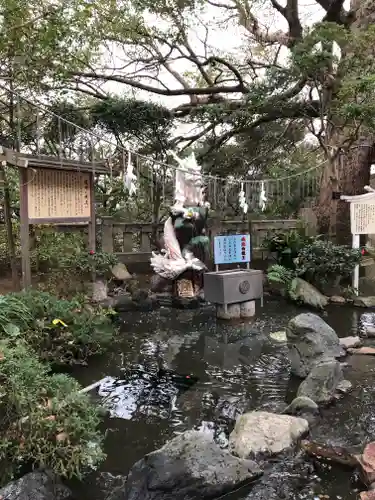 江島神社の庭園