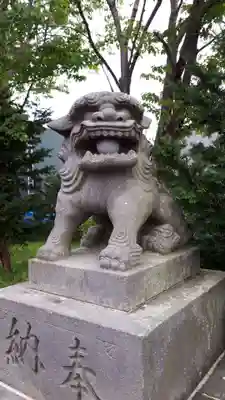 ニセコ狩太神社の狛犬