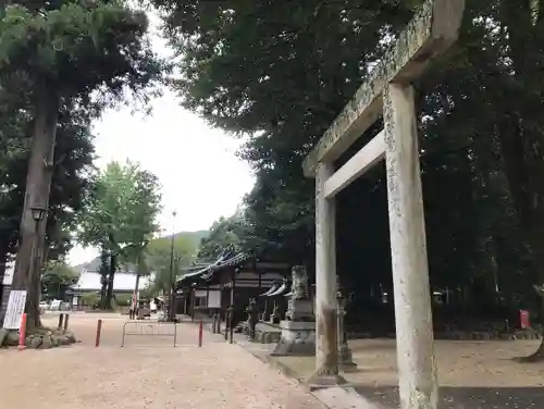 足助神社の鳥居