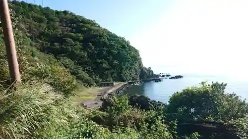 姥子神社の景色