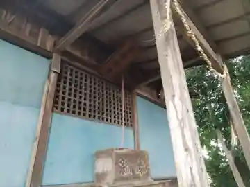 川中子熊野神社の本殿・本堂