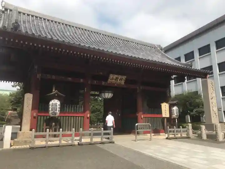 護国寺の山門・神門