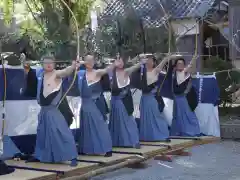 川田八幡神社のお祭り