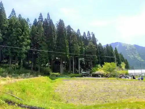 根道神社の景色