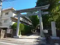 北澤八幡神社の鳥居