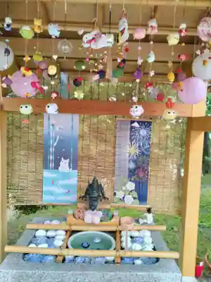 厚真神社の手水舎