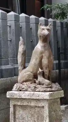 星川杉山神社の狛犬