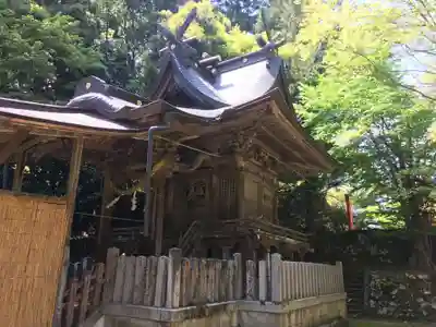 諸杉神社の本殿・本堂