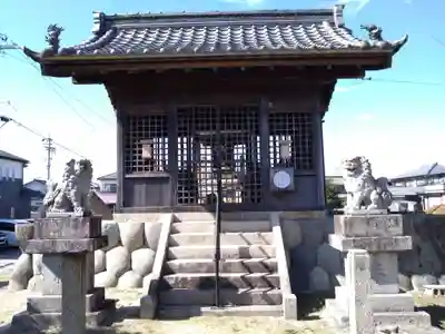 白山社（井堀）の本殿・本堂