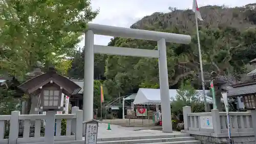 天津神明宮の鳥居