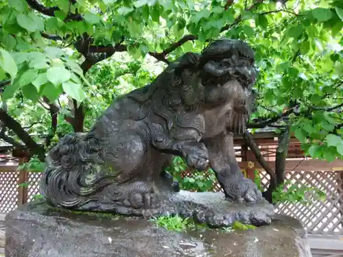 湯島天満宮の狛犬