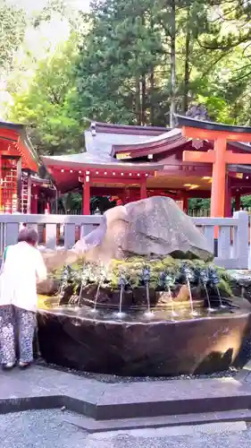 箱根神社の手水舎
