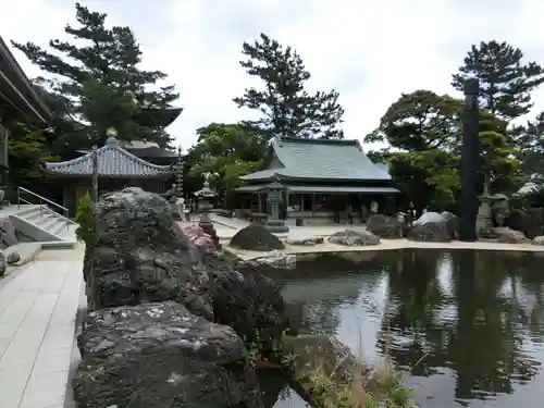 金剛福寺の庭園