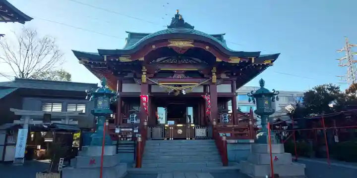羽田神社の本殿・本堂