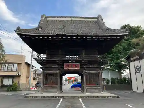 玉村八幡宮の山門