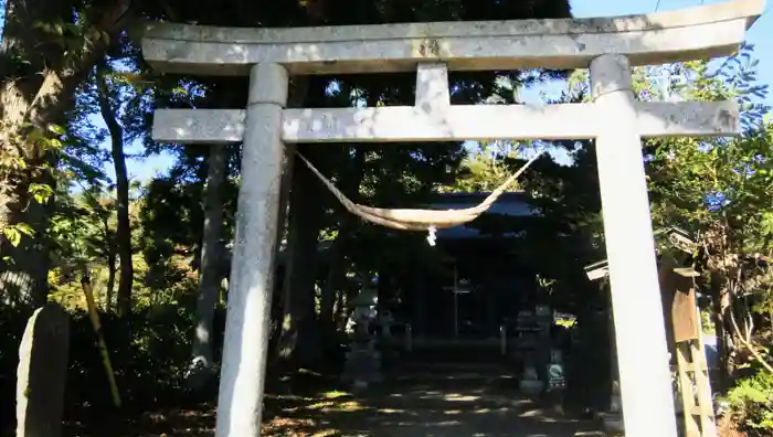  岳温泉神社 の鳥居