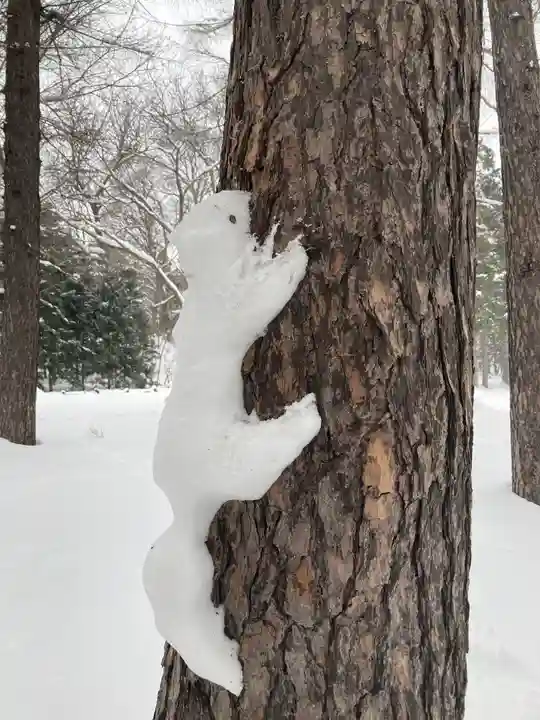 北海道神宮の像
