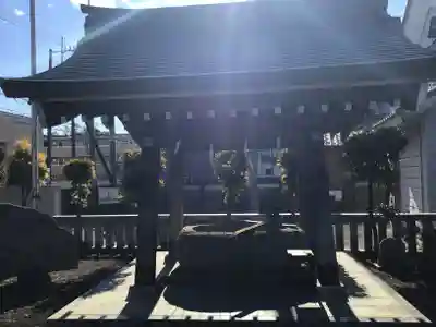 駒形神社の手水舎