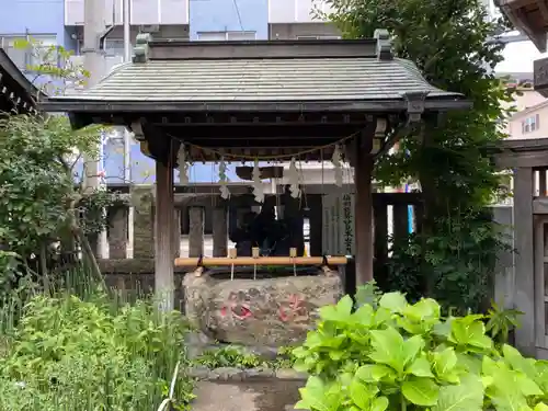 能勢妙見山別院（東京別院）の手水舎