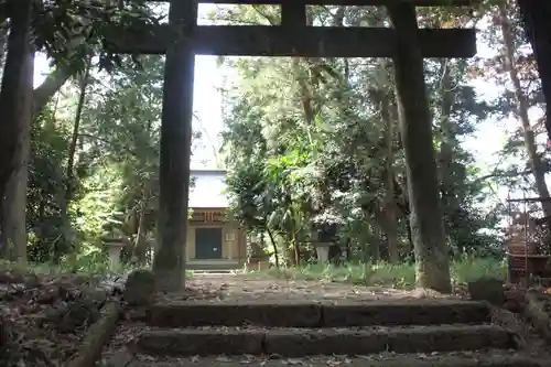 蒲生神社の鳥居