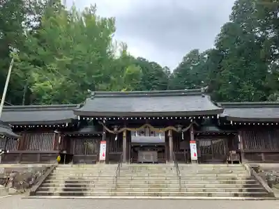 飛驒一宮水無神社の本殿・本堂