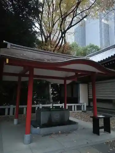 日枝神社の手水舎
