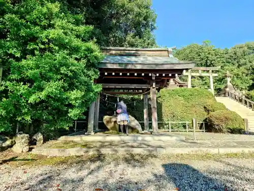 池原神社の手水舎