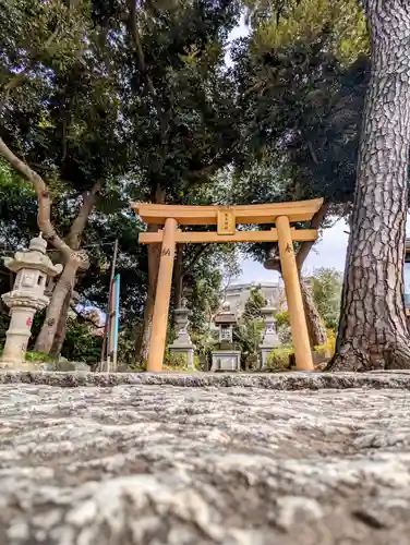 菊田神社の鳥居