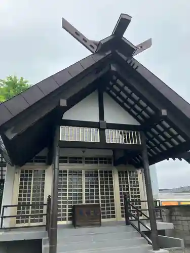 上白石神社の本殿・本堂