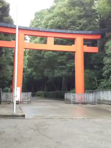井草八幡宮の鳥居