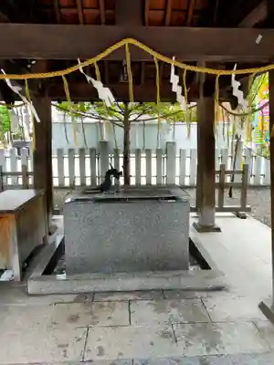 北海道神宮頓宮の手水舎