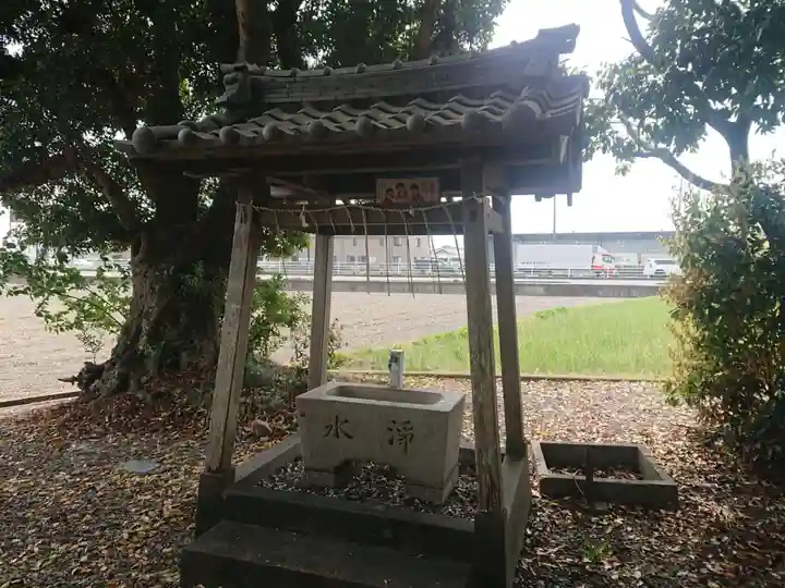 山王神社の手水舎