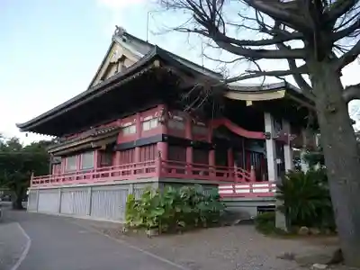 千葉寺の本殿・本堂