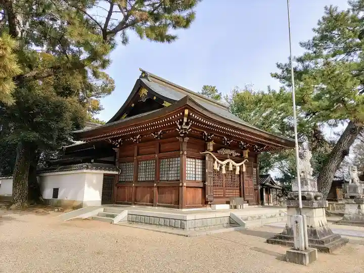 榎前八劔神社の本殿・本堂