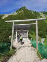 信州駒ヶ岳神社の鳥居