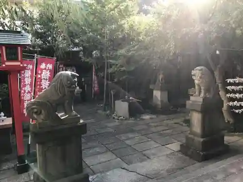 陽運寺の狛犬