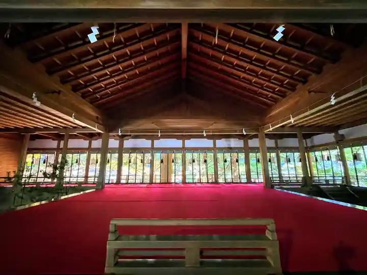 天河大辨財天社の本殿・本堂